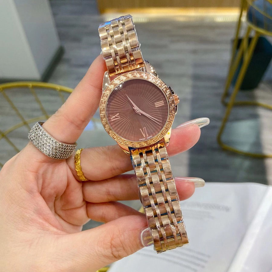 Fashion Brand Watches Women Girl Style Steel Metal Band Beautiful Luxury Wrist Watch VE36, Rose gold white
Fashion Brand Watches Women Girl Style Steel Metal Band Beautiful Luxury Wrist Watch VE36, Rose gold white