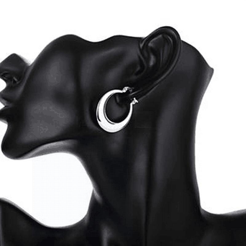 Casual Smooth Exquisite Big Circle Hoop Earrings for Women Girl Wedding Party Stainless Steel Jewelry
Casual Smooth Exquisite Big Circle Hoop Earrings for Women Girl Wedding Party Stainless Steel Jewelry