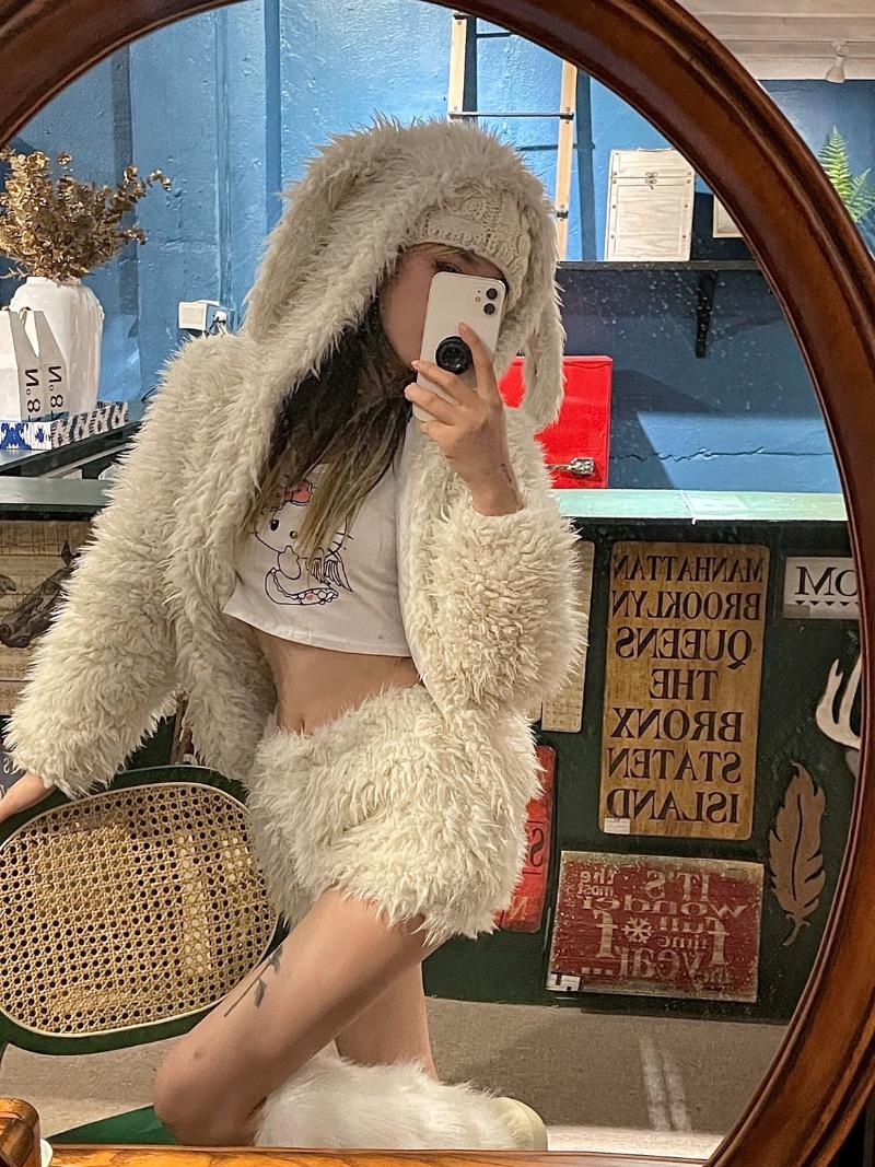 Women's Jackets Spring Autumn Harajuku Kawaii Ear Hooded Coat Girl Loose Long Sleeve Fashion Cute Cool Suit, Black;brown
Women's Jackets Spring Autumn Harajuku Kawaii Ear Hooded Coat Girl Loose Long Sleeve Fashion Cute Cool Suit, Black;brown