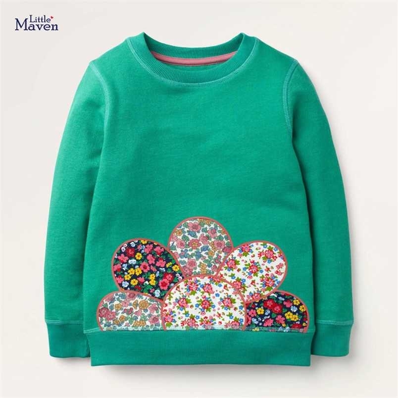 Little maven Girls Sweatshirts Flower Applique Green Clothes Cotton Children's Clothing Autumn Kids for Tees 211111, 8028
Little maven Girls Sweatshirts Flower Applique Green Clothes Cotton Children's Clothing Autumn Kids for Tees 211111, 8028