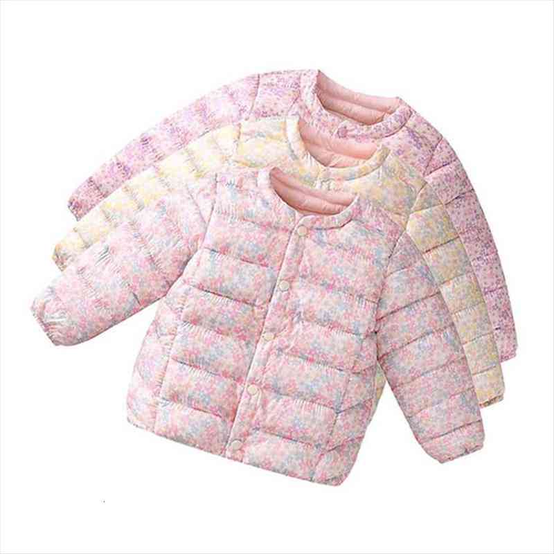 Children Autumn Winter Clothing Girls Floral Casual Down Padded Jacket Baby Warm Outerwear Kids Round Neck Thick Active Coat, Blue;gray
Children Autumn Winter Clothing Girls Floral Casual Down Padded Jacket Baby Warm Outerwear Kids Round Neck Thick Active Coat, Blue;gray