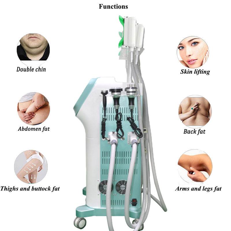 Cryolipolysis cellulite reduce infrared wrinkle machine rf anti age skin cavitation slim 360 fat freeze cool shape machines 9 in 1