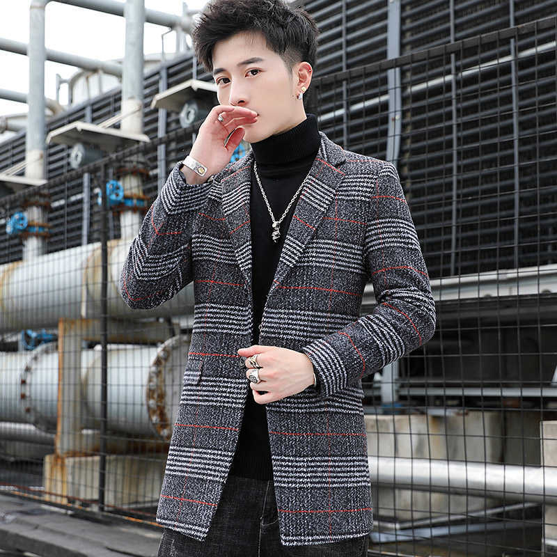Fashin Men Woolen Trench Coat Jacket Korean Winter Slim Fit Long Men Overcoat Business Casual Windbreaker Steetwear Clothing 210527, Dark grey
Fashin Men Woolen Trench Coat Jacket Korean Winter Slim Fit Long Men Overcoat Business Casual Windbreaker Steetwear Clothing 210527, Dark grey