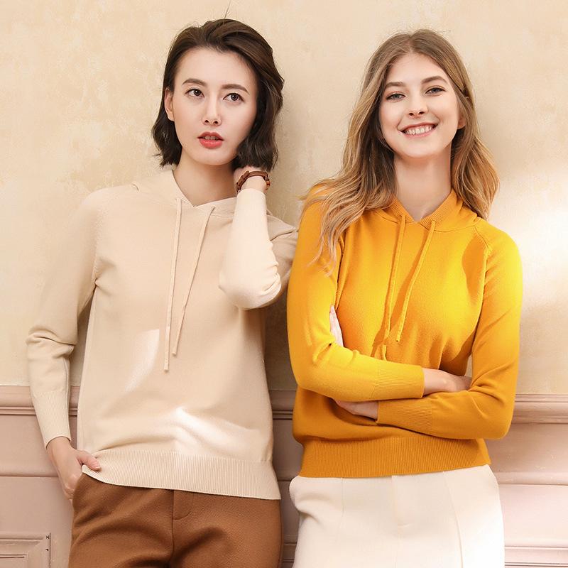 Women' Hoodies & Sweatshirts Fashion Hooded Knitted Sweatshirt Women Solid Long Sleeve Autumn Winter Plus Size Loose Casual Streetwear Hood, Black
Women' Hoodies & Sweatshirts Fashion Hooded Knitted Sweatshirt Women Solid Long Sleeve Autumn Winter Plus Size Loose Casual Streetwear Hood, Black
