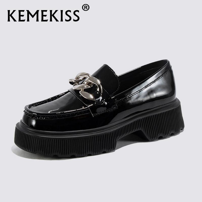 Dress Shoes KemeKiss Size 34-42 Women Pumps Real Leather Fashion Spring High Platform Thick Heel Woman Retro Office Lady Footwear, Black
Dress Shoes KemeKiss Size 34-42 Women Pumps Real Leather Fashion Spring High Platform Thick Heel Woman Retro Office Lady Footwear, Black