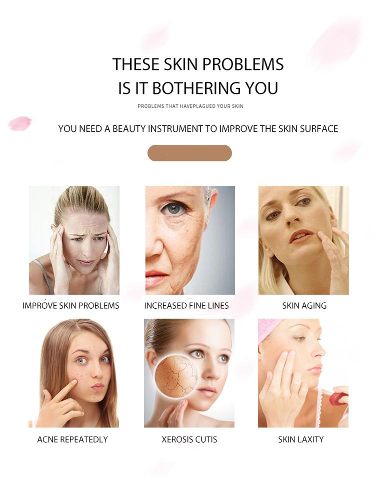 Korea wrinkle removal hyaluronic injection skin rejuvenation rf free needle mesotherapy gun water injector pen meso device