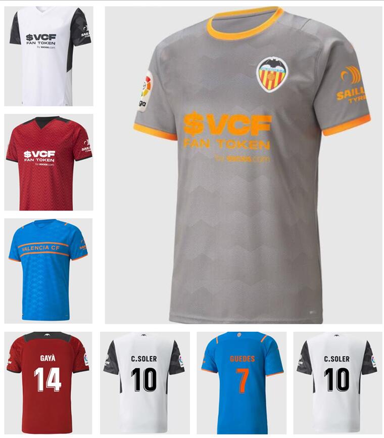 21 22 Valencia cf Soccer Jerseys vcf C.SOLER home away third th 2021 2022 camisetas de fútbo GUEDES GAYA MANU VALLEJO Football Shirt M.GOMEZ WASS
21 22 Valencia cf Soccer Jerseys vcf C.SOLER home away third th 2021 2022 camisetas de fútbo GUEDES GAYA MANU VALLEJO Football Shirt M.GOMEZ WASS