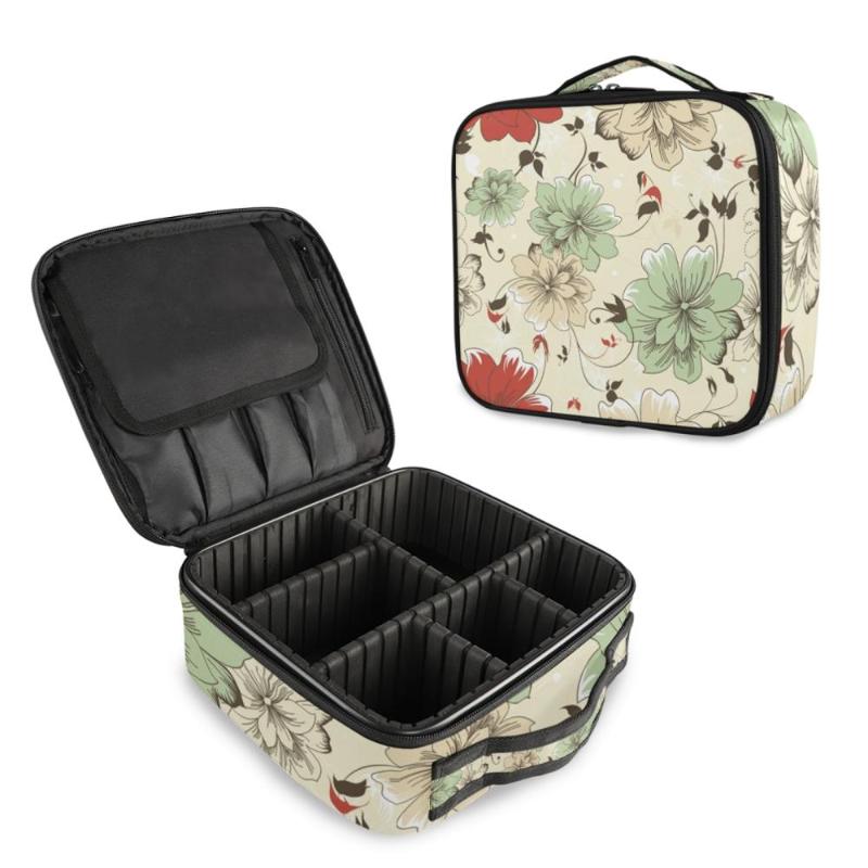 Flower Print Makeup Case Brand Beautician Large Cosmetic Organizer Bag Women Suitcase For Manicure Professional Make Up Box Bags & Cases
Flower Print Makeup Case Brand Beautician Large Cosmetic Organizer Bag Women Suitcase For Manicure Professional Make Up Box Bags & Cases