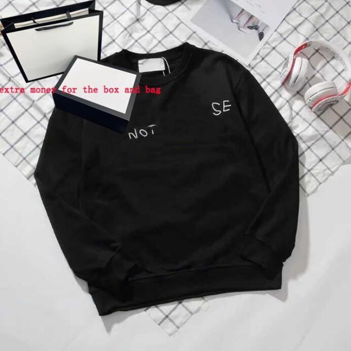 19fw Fashion Hoodie Men Women Pullovers Sweatshirt Jumpers Letters printed Long Sleeve Hoodies Homme Clothes M-2XL, G-black1;no box
19fw Fashion Hoodie Men Women Pullovers Sweatshirt Jumpers Letters printed Long Sleeve Hoodies Homme Clothes M-2XL, G-black1;no box