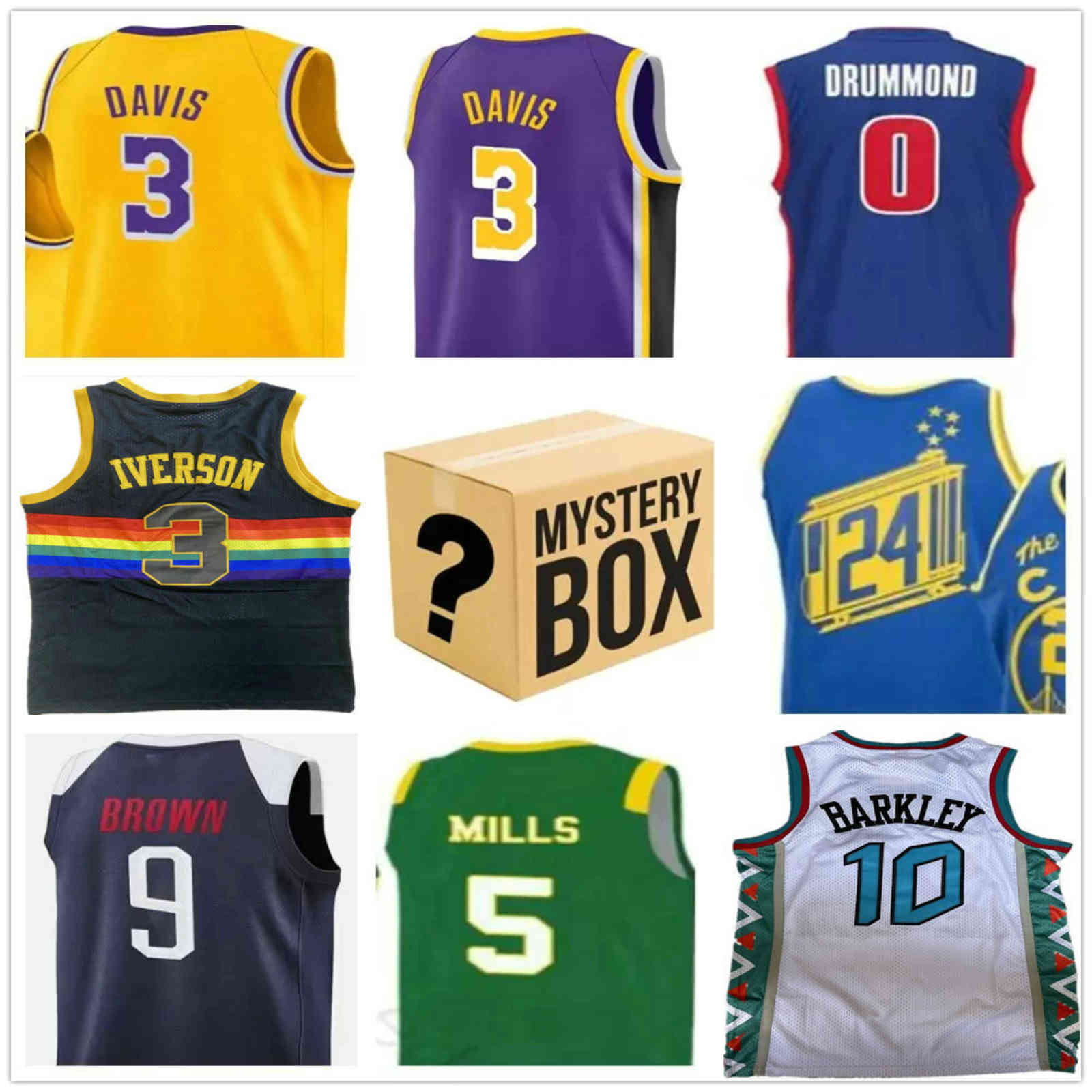 MYSTERY BOX any basketball jerseys Mystery Boxes Toys Gifts for Any soccer football hockey shirts man Allen 3 Iverson Sent at random mens Charles 10 Barkley uniform
MYSTERY BOX any basketball jerseys Mystery Boxes Toys Gifts for Any soccer football hockey shirts man Allen 3 Iverson Sent at random mens Charles 10 Barkley uniform