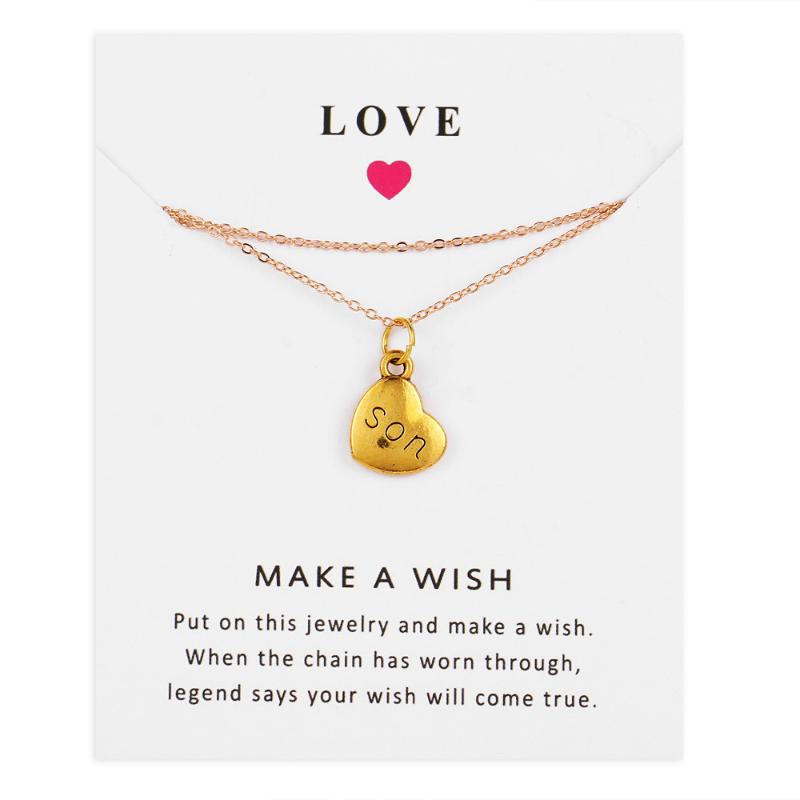 Pendant Necklaces Trendy Family Pendants Mom Grandma Aunt Sister Uncle Daughter Charm Fashion Jewelry Love Gift With Wish Card 1pcs
Pendant Necklaces Trendy Family Pendants Mom Grandma Aunt Sister Uncle Daughter Charm Fashion Jewelry Love Gift With Wish Card 1pcs