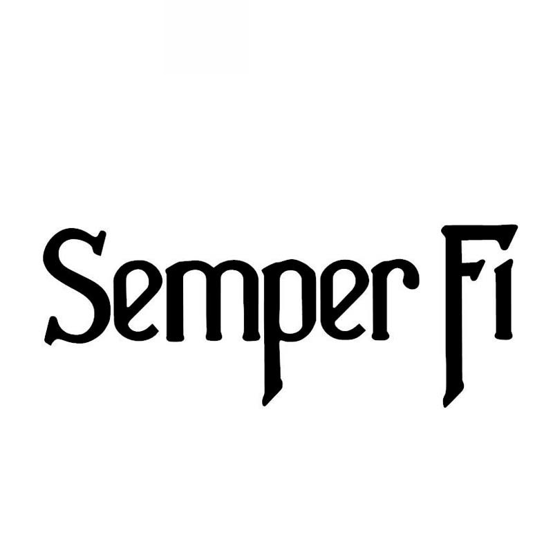 Semper Fi-USMC Military Decals High Quality Car Decoration Personality Window Waterproof Sticker Black/white, 13cm * 5cm
Semper Fi-USMC Military Decals High Quality Car Decoration Personality Window Waterproof Sticker Black/white, 13cm * 5cm