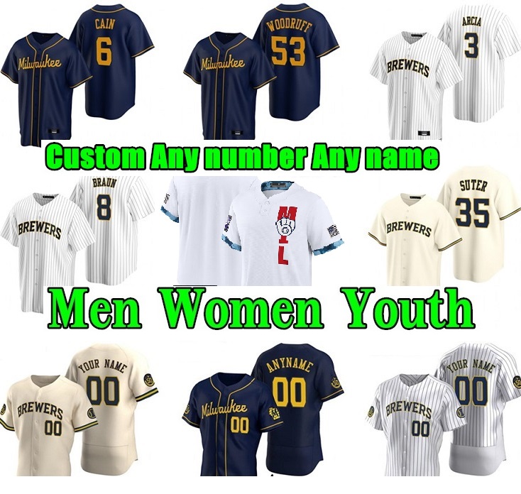 2021 Milwaukee Men Women youth kids Brewers Baseball Jerseys 22 Christian Yelich 8 Ryan Braun 12 Justin Smoak Lorenzo Robin eric yardley jer, Blue;black
2021 Milwaukee Men Women youth kids Brewers Baseball Jerseys 22 Christian Yelich 8 Ryan Braun 12 Justin Smoak Lorenzo Robin eric yardley jer, Blue;black