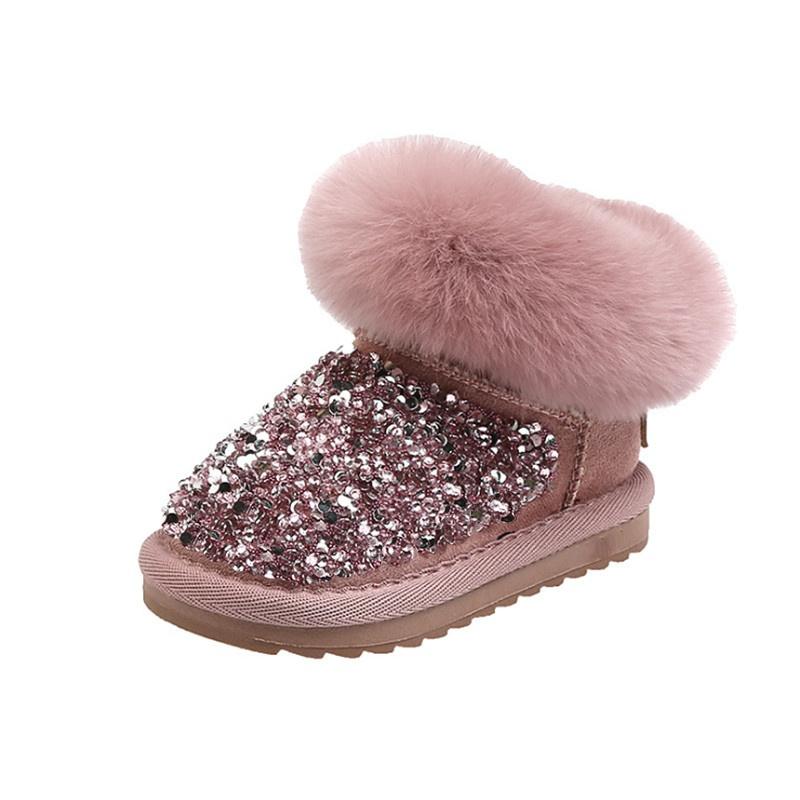 First Walkers Autumn Winter Leather Children Shoes Boys Girls Boots Fashion Soft Baby Short Comfortable Anti-slip Kids Rhinestone, Black
First Walkers Autumn Winter Leather Children Shoes Boys Girls Boots Fashion Soft Baby Short Comfortable Anti-slip Kids Rhinestone, Black