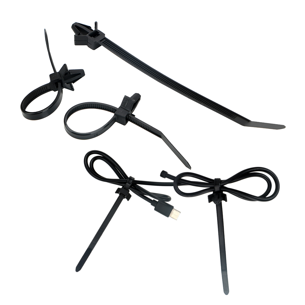 Car Wiring Harness Fastener Clamp Clips Cable Ties Management Auto Wire Organizers Car-styling Accessories