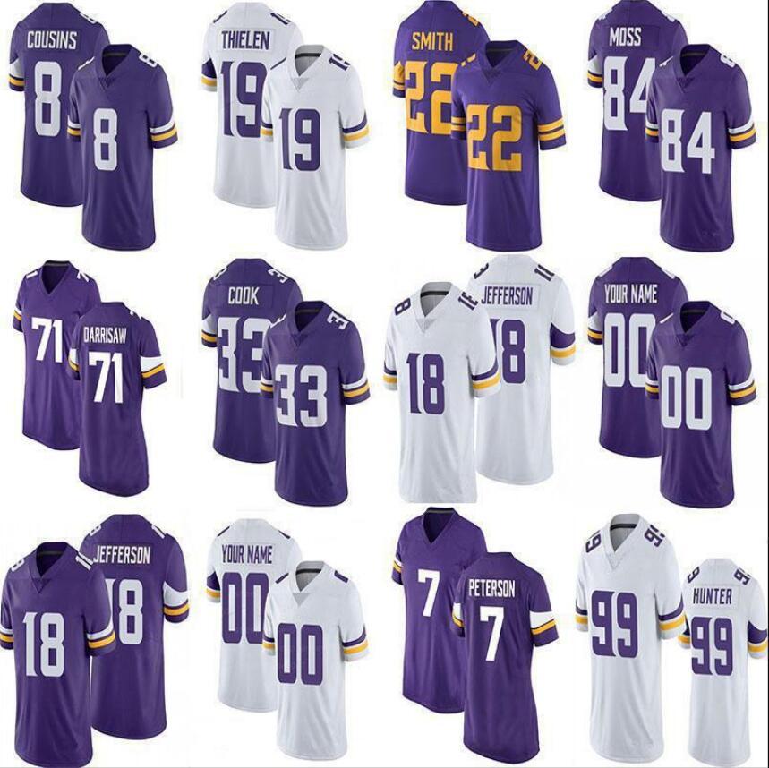 Custom Football Jersey Minnesota's Vikings's Justin Jefferson Christian Darrisaw Patrick Peterson Randy Moss Adam Thielen Kirk Cousins, Black;red
Custom Football Jersey Minnesota's Vikings's Justin Jefferson Christian Darrisaw Patrick Peterson Randy Moss Adam Thielen Kirk Cousins, Black;red