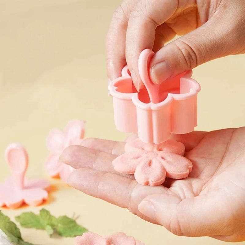 Baking Moulds 5pcs/set Sakura Cookie Mold Stamp Biscuit Cutter Pink Cherry Blossom DIY Floral Fondant Tools
Baking Moulds 5pcs/set Sakura Cookie Mold Stamp Biscuit Cutter Pink Cherry Blossom DIY Floral Fondant Tools