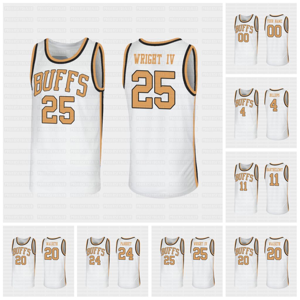 Colorado Buffaloes NCAA Throwback Walseth-Era Jersey 4 Chauncey Billups 11 Keeshawn Barthelemy 20 Sox Walseth 24 Eli Parquet 25 McKinley Wright IV, Youth s-xl
Colorado Buffaloes NCAA Throwback Walseth-Era Jersey 4 Chauncey Billups 11 Keeshawn Barthelemy 20 Sox Walseth 24 Eli Parquet 25 McKinley Wright IV, Youth s-xl