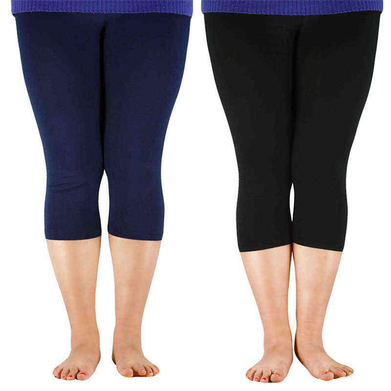 Women Pants Workout Slim Leggings Plus Size Legging High Stretch Casual Bamboo Fiber Basic 211215