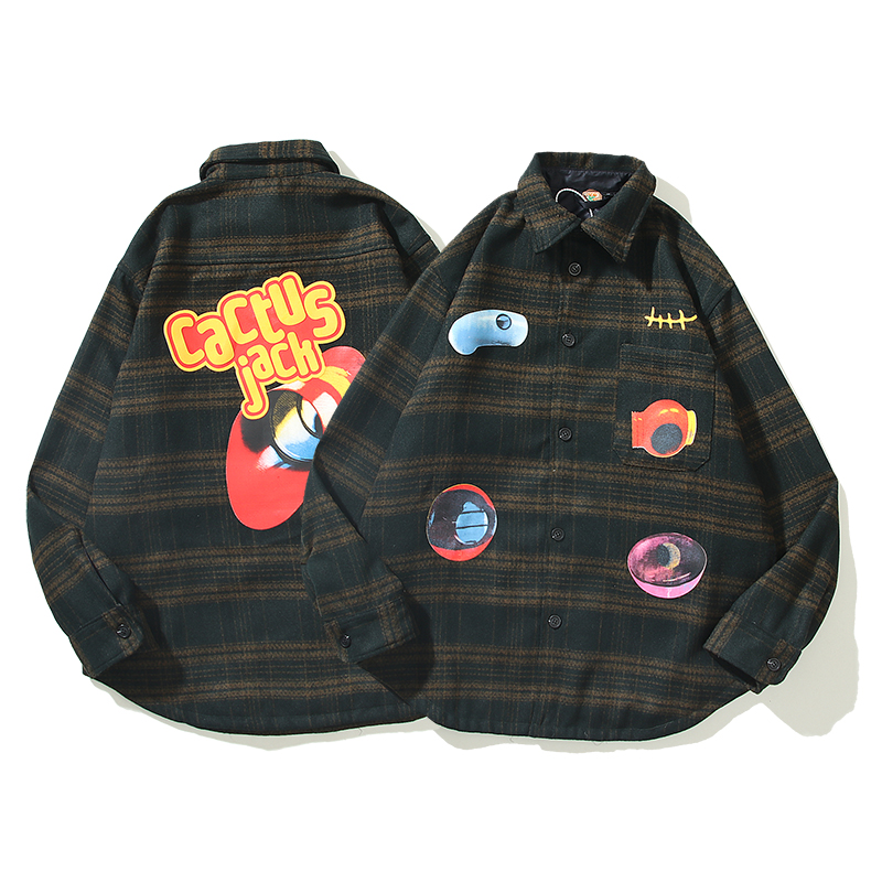 Fashion European and American Travis Scott jacket Cactus Jack men long sleeved High Quality couple top Luminous printing font mens womens coat, L need look other product
Fashion European and American Travis Scott jacket Cactus Jack men long sleeved High Quality couple top Luminous printing font mens womens coat, L need look other product