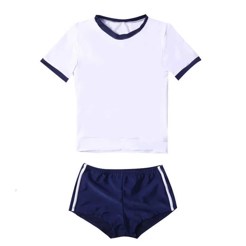 Women Girls Anime Cosplay Costume Japanese Schoolgirl Uniform Cheer Leading Roleplay Uniforme Sexy Lingerie Set Y0913