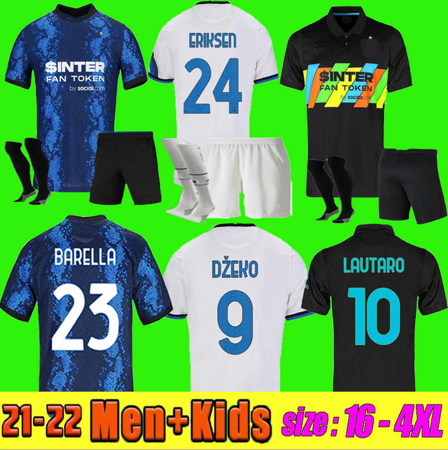 INTER soccer jersey VIDAL BARELLA LAUTARO ERIKSEN MILAN ALEXIS DZEKO CORREA 21 22 football shirts 2021 2022 uniforms men + kids kit away third 3rd black tops
INTER soccer jersey VIDAL BARELLA LAUTARO ERIKSEN MILAN ALEXIS DZEKO CORREA 21 22 football shirts 2021 2022 uniforms men + kids kit away third 3rd black tops
