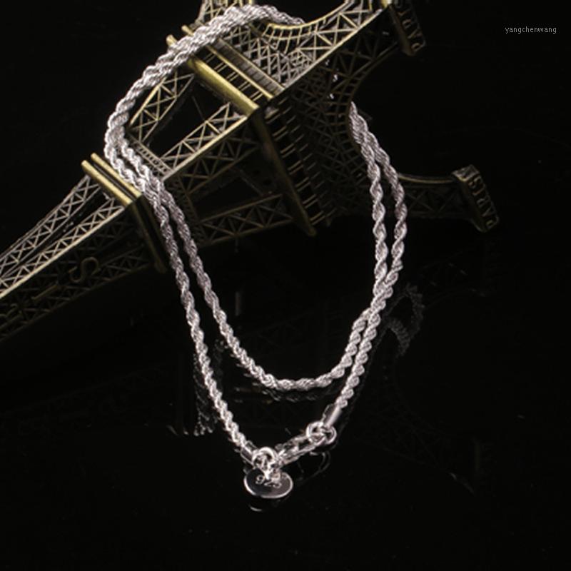 20pcs 2mm Classic Necklace For Men Jewelry 925 Sterling Silver Never Fade Chain Fashion Chains
20pcs 2mm Classic Necklace For Men Jewelry 925 Sterling Silver Never Fade Chain Fashion Chains