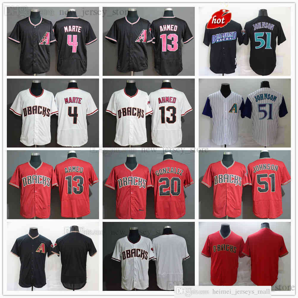 2021-22 News 13 Nick Ahmed Baseball Jerseys Stitched 51 Randy Johnson 20 Luis Gonzalez 4 Starling Marte Red White Black Jersey, 2020 style
2021-22 News 13 Nick Ahmed Baseball Jerseys Stitched 51 Randy Johnson 20 Luis Gonzalez 4 Starling Marte Red White Black Jersey, 2020 style