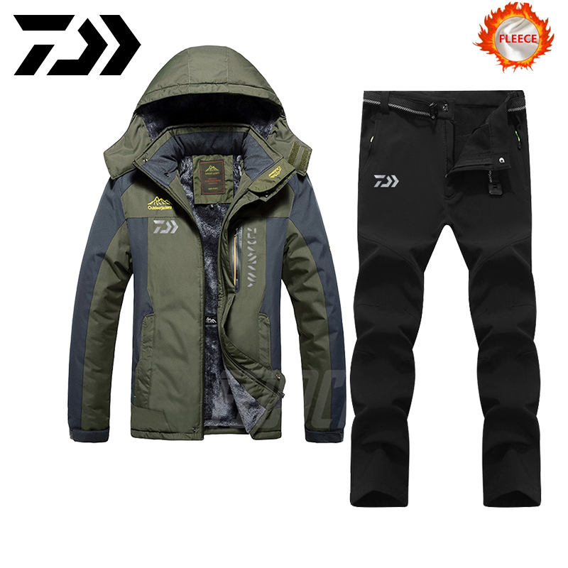 DAIWA Fishing Suit Fish Suit Winter Outdoor Sports Warm Breathable Jacket Mens Fishing Suit Plus Velvet Fishing Jacket, Gray
DAIWA Fishing Suit Fish Suit Winter Outdoor Sports Warm Breathable Jacket Mens Fishing Suit Plus Velvet Fishing Jacket, Gray