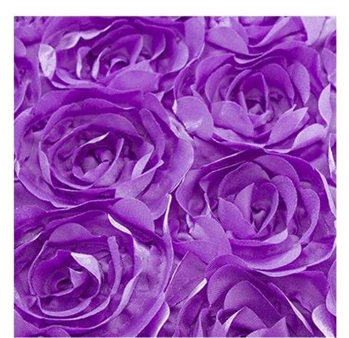 2021 33 Feet Long 55 Inch Wide Milk White 3D Rose Petal Aisle Runner Carpet For Wedding Centerpieces Decoration Shooting DHL free