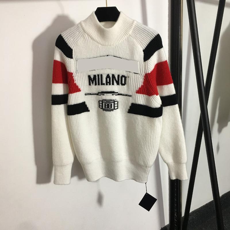 designer letter jacquard sweaters 2 colors luxury sweater christmas day gift for female brand pullover hoodies, White;black
designer letter jacquard sweaters 2 colors luxury sweater christmas day gift for female brand pullover hoodies, White;black