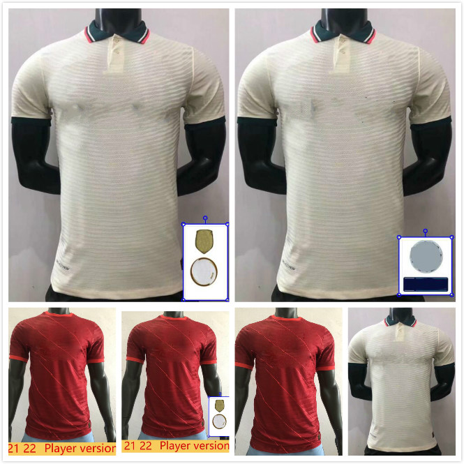 20 21 22 player version LVP soccer jerseys home away Gerrard special edition Smicer Alonso Hamann BARNES KUYT MANé . SALAH HENDERSON Cisse 2021 Football Shirt men, White
