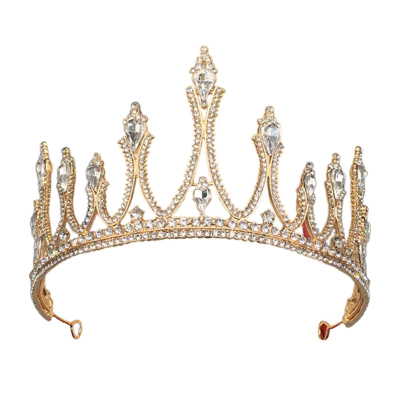Hair Clips & Barrettes Noble Jeweled Crowns Beautiful Headpiece Wedding Crown Tiaras Accessories For Prom Birthday Costume Party, Golden;silver
Hair Clips & Barrettes Noble Jeweled Crowns Beautiful Headpiece Wedding Crown Tiaras Accessories For Prom Birthday Costume Party, Golden;silver