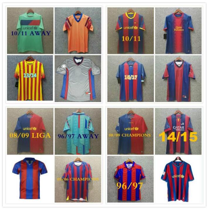 Retro soccer jersey barcelona 96 97 07 08 09 10 11 XAVI RONALDINHO RONALDO RIVALDO GUARDIOLA Iniesta finals MESSI maillot de foot 1899 1999, White
Retro soccer jersey barcelona 96 97 07 08 09 10 11 XAVI RONALDINHO RONALDO RIVALDO GUARDIOLA Iniesta finals MESSI maillot de foot 1899 1999, White