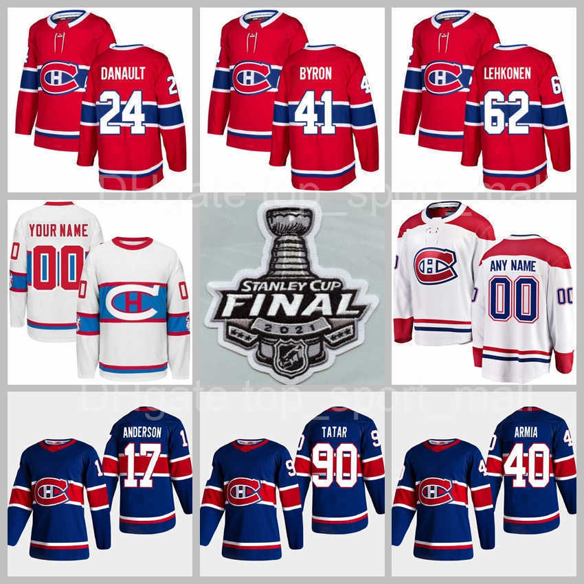 2021 Stanley Cup Final Man Kid Woman Hockey Montreal Canadiens 41 Paul Byron Jersey 40 Joel Armia 90 Tomas Tatar 17 Josh Anderson 62 Artturi, Red
2021 Stanley Cup Final Man Kid Woman Hockey Montreal Canadiens 41 Paul Byron Jersey 40 Joel Armia 90 Tomas Tatar 17 Josh Anderson 62 Artturi, Red