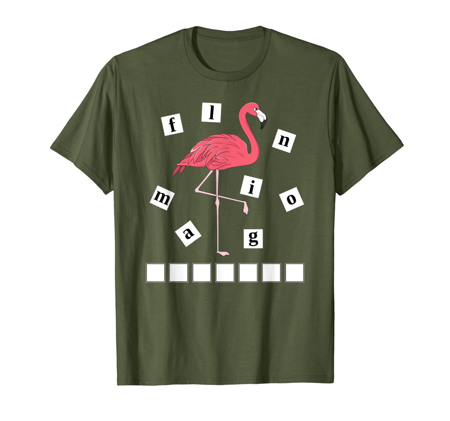 flamingo spelling puzzle grammar english teacher preschool t-shirt, White;black
flamingo spelling puzzle grammar english teacher preschool t-shirt, White;black