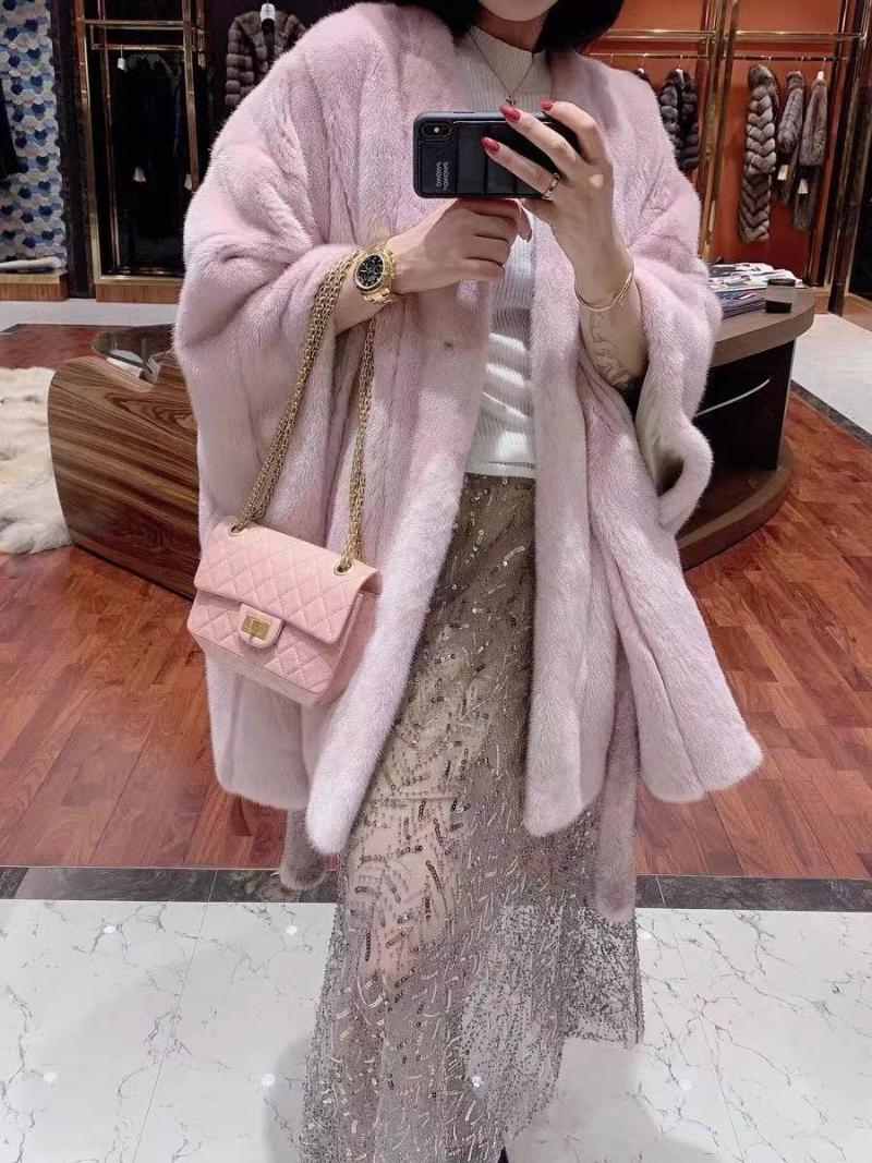 Women's Fur & Faux Arlenesain 2021 Real Mink Pink Color High Quality Nice Women Cape Coat, Black
Women's Fur & Faux Arlenesain 2021 Real Mink Pink Color High Quality Nice Women Cape Coat, Black