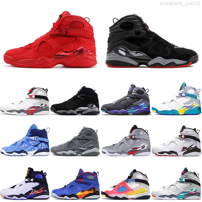Wholesale 2021 Top Quality JUMPMAN 8 8s Men Women Basketball Shoes Valentines Day Chrome Bred Raid Sport Trainers Sneakers SIZE 7-13
Wholesale 2021 Top Quality JUMPMAN 8 8s Men Women Basketball Shoes Valentines Day Chrome Bred Raid Sport Trainers Sneakers SIZE 7-13