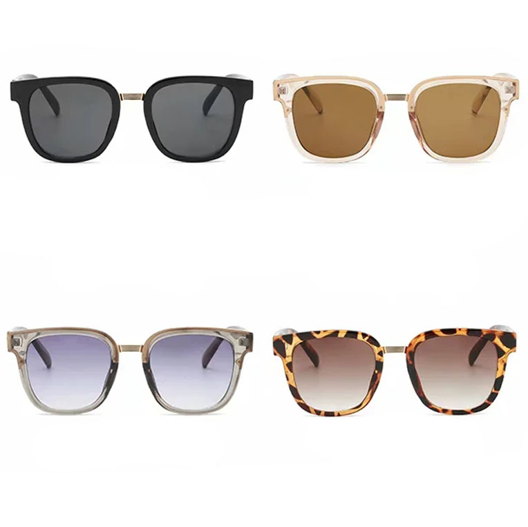 European and American Modish Retro Sunglasses for Womens Mens Sun Glasses Men Shades Black Dark Lens Goggles 4 Color Gray Lenses UV400
European and American Modish Retro Sunglasses for Womens Mens Sun Glasses Men Shades Black Dark Lens Goggles 4 Color Gray Lenses UV400