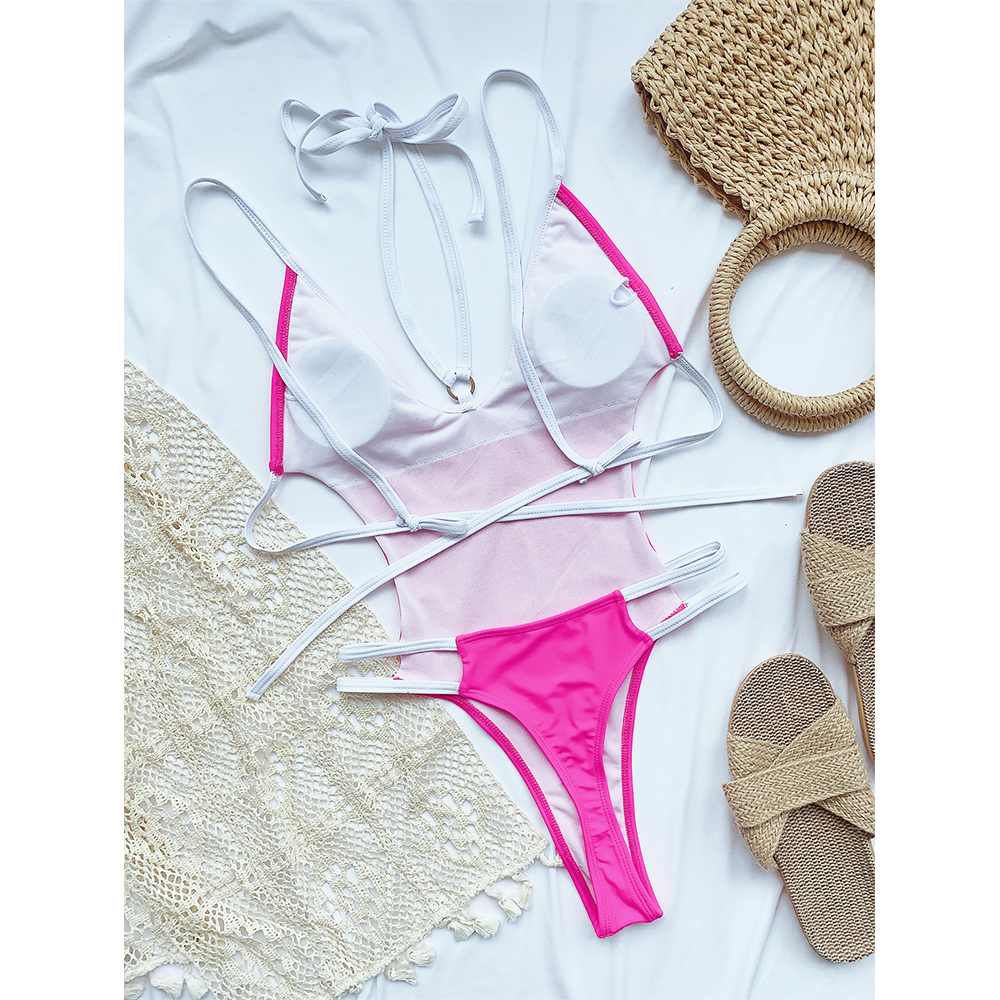 2021 New Sexy One Piece Swimsuit Female Halter Swimwear Women Backless Monokini Bather Bathing Suits Summer Beach Wear Swim Ladyswimwear Bat
2021 New Sexy One Piece Swimsuit Female Halter Swimwear Women Backless Monokini Bather Bathing Suits Summer Beach Wear Swim Ladyswimwear Bat