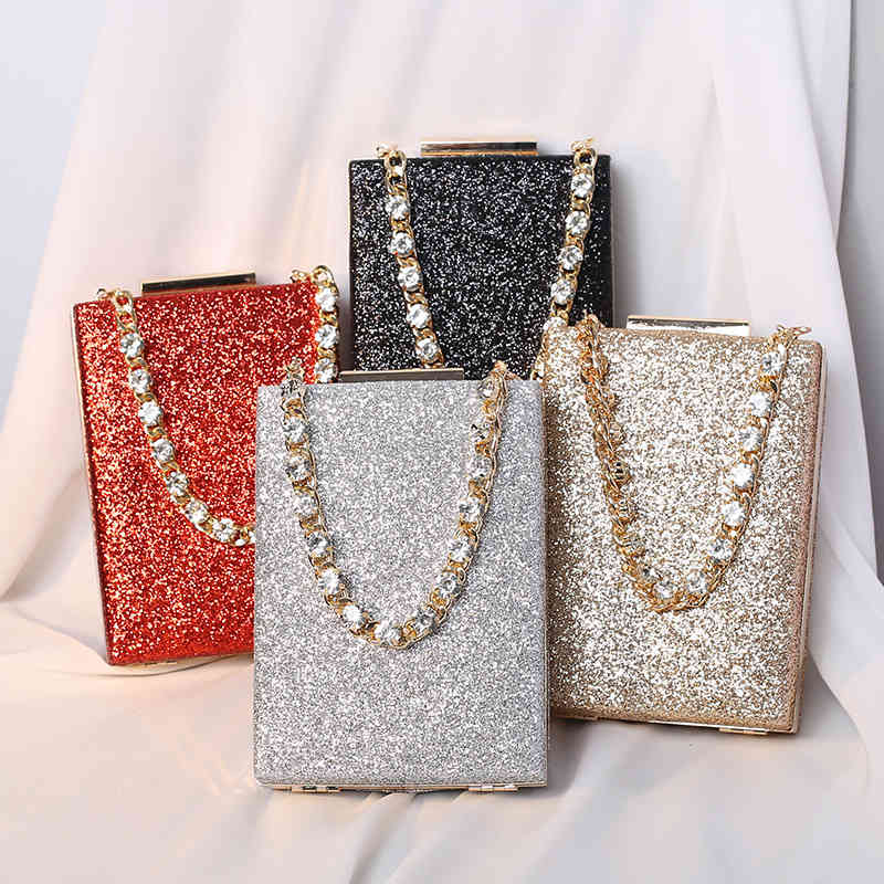Women's Designer Handbags Clutch Bag Wedding Rhinestone Chains Purses and Hand Bags Luxury Designer Mini Bag for Ladies ZD2159, Red
Women's Designer Handbags Clutch Bag Wedding Rhinestone Chains Purses and Hand Bags Luxury Designer Mini Bag for Ladies ZD2159, Red