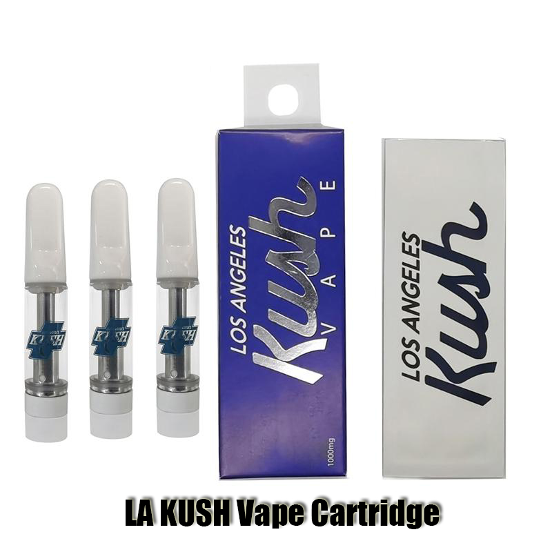 LA KUSH Vape Cartridge Atomizers Packaging 0.8ml 1.0ml Ceramic Carts Los Angeles Thick Oil Cartridges Dab Pen For 510 Thread Battery
LA KUSH Vape Cartridge Atomizers Packaging 0.8ml 1.0ml Ceramic Carts Los Angeles Thick Oil Cartridges Dab Pen For 510 Thread Battery