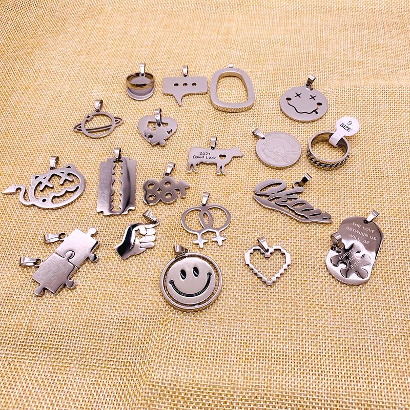 Charms 22 Styles Designer Mirror Stainless Steel Pendant For Jewelry Making Diy Necklace Supplies Bulk Accessories, Bronze;silver
Charms 22 Styles Designer Mirror Stainless Steel Pendant For Jewelry Making Diy Necklace Supplies Bulk Accessories, Bronze;silver