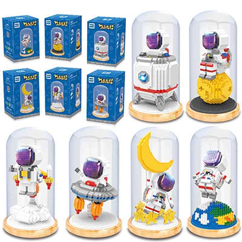 toySmart Eagle astronaut building blocks are assembled and inserted by astronauts. It is compatible with LEGO small particle micro drillfidget
toySmart Eagle astronaut building blocks are assembled and inserted by astronauts. It is compatible with LEGO small particle micro drillfidget