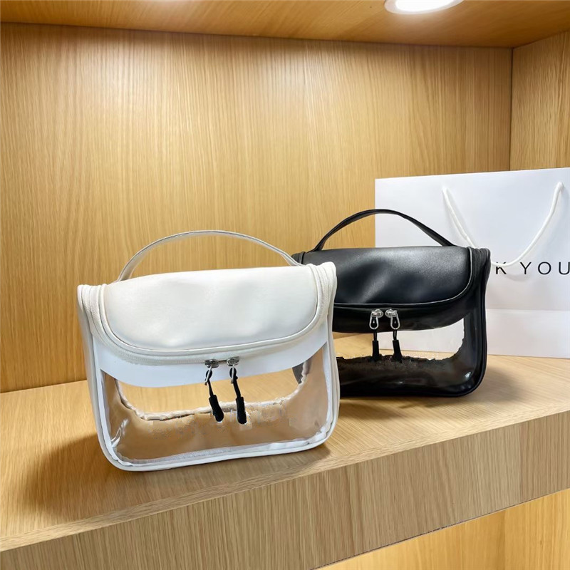 Luxurys Wash Bag Handbags Purses Fashion Woemne Tote Bags transparent PVC Ladies Handbag Purse ClutchBags Toiletry Kits Wallet
Luxurys Wash Bag Handbags Purses Fashion Woemne Tote Bags transparent PVC Ladies Handbag Purse ClutchBags Toiletry Kits Wallet