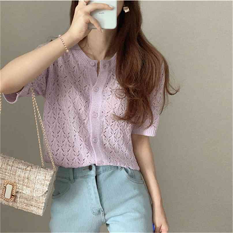 Cardigans Hollow Out Sweet Short Sleeves Knitwear Chic Sweaters Knitted Tops All Match Loose Sexy Clothe 210525, Apricot
Cardigans Hollow Out Sweet Short Sleeves Knitwear Chic Sweaters Knitted Tops All Match Loose Sexy Clothe 210525, Apricot