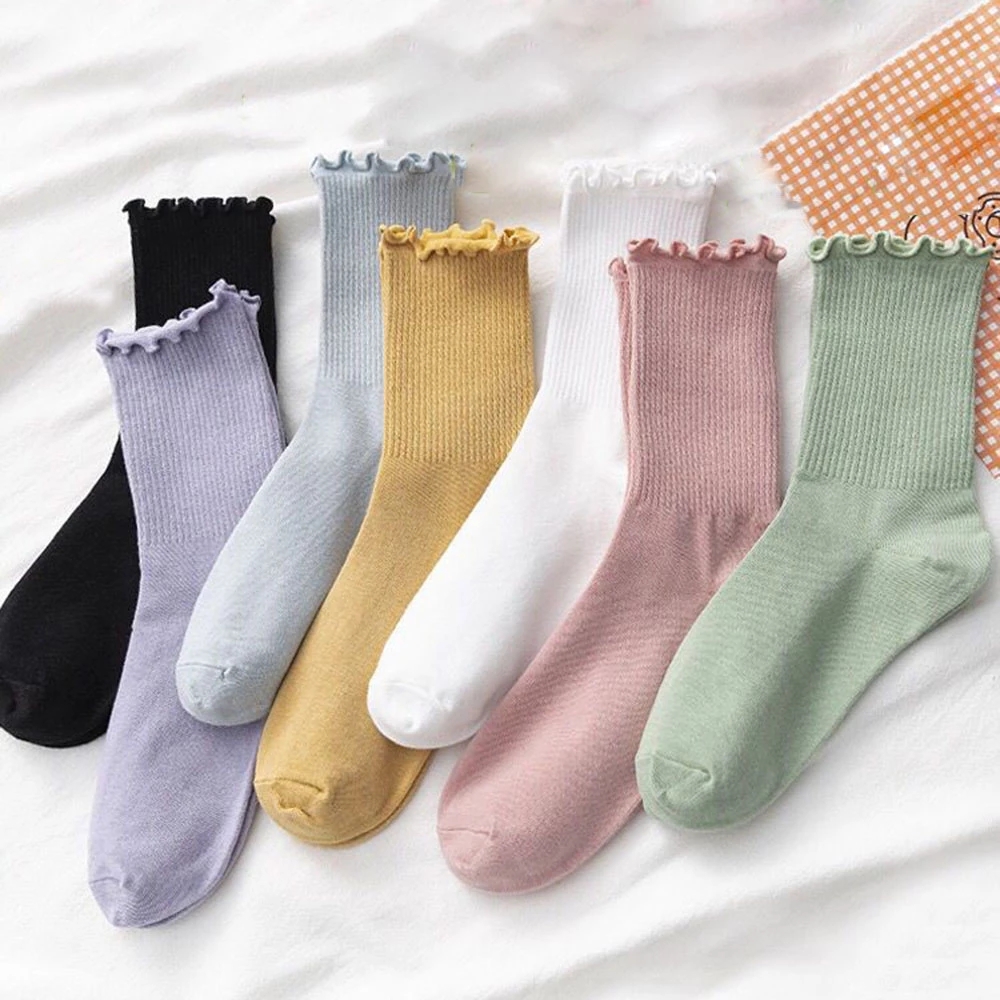 Fashion Soft Cotton Ruffles Women Socks Cute Socks Sweet Princess Girl Cozy Lovely Frilled Sock, Pink
Fashion Soft Cotton Ruffles Women Socks Cute Socks Sweet Princess Girl Cozy Lovely Frilled Sock, Pink