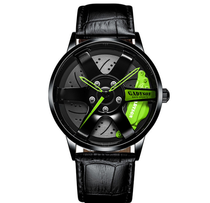 Green Hands Unique Design Quartz Watch 40MM Diameter Wheel Style Mens Watches Boys Student Locomotive Creative Wristwatches, No send watch for shipping
Green Hands Unique Design Quartz Watch 40MM Diameter Wheel Style Mens Watches Boys Student Locomotive Creative Wristwatches, No send watch for shipping