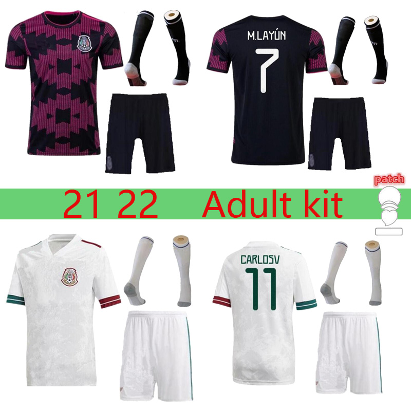 Thailand quality Adult kit Mexico Soccer jerseys Home away 2021 2022 H.LOZANO DOS SANTOS CHICHARITO football jersey PLAYER VERSION men uniform shirts, Black
Thailand quality Adult kit Mexico Soccer jerseys Home away 2021 2022 H.LOZANO DOS SANTOS CHICHARITO football jersey PLAYER VERSION men uniform shirts, Black