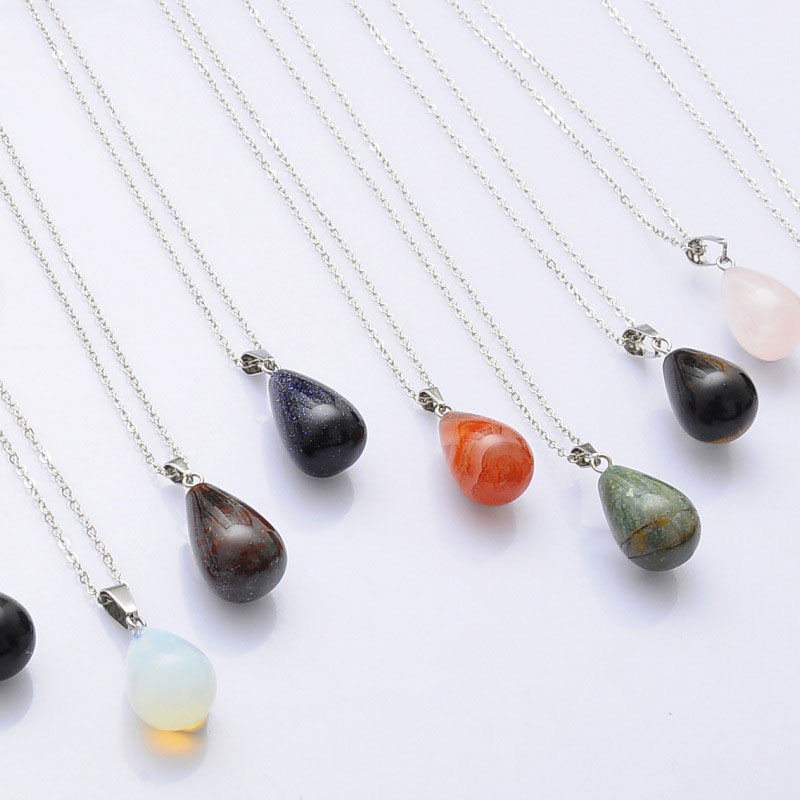 Natural Stone Crystal Agate Silver Plated Pendant Necklaces Jewelry With Link Chain For Women Girl Men Decor
Natural Stone Crystal Agate Silver Plated Pendant Necklaces Jewelry With Link Chain For Women Girl Men Decor